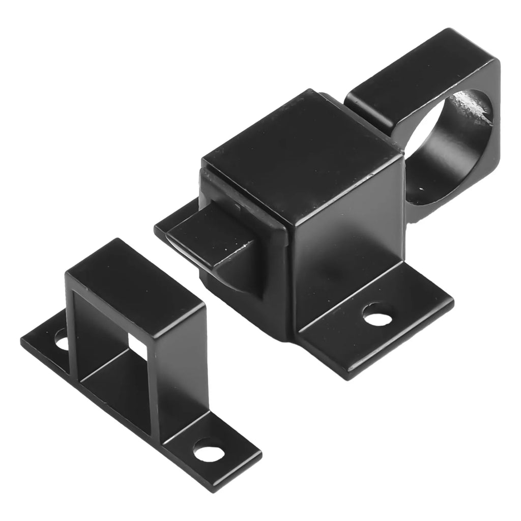 Automatic Door Bolt Latch Self-closing Security Pull-Ring Spring Bounce Door Bolt Lock Automatic Latch Lock Oasis Select