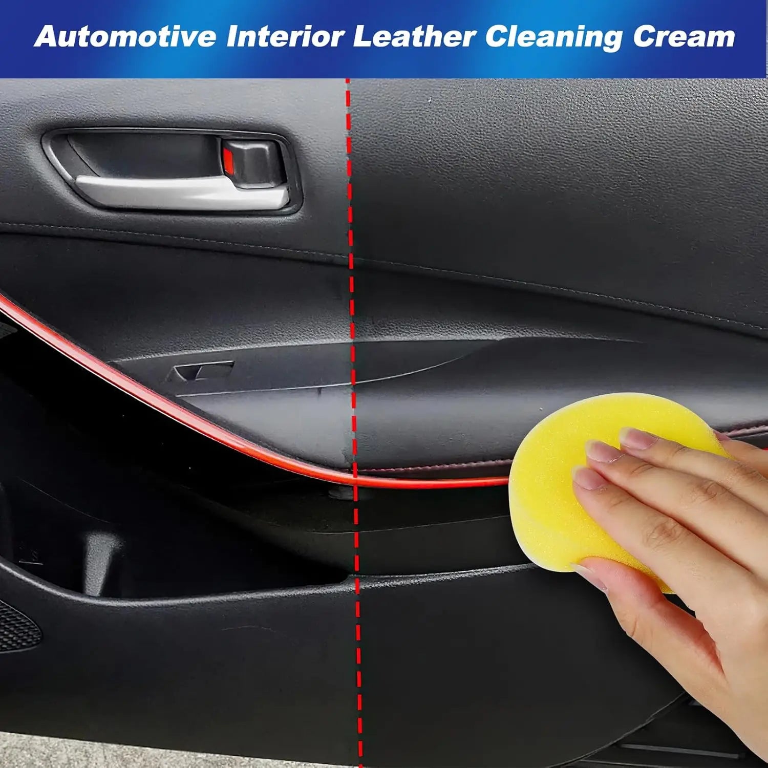 Automotive Interior Leather Care All-In-One Cream: Deep Clean, Nourish & Repair Paste For Car Seats & Multi-Function Maintenance Oasis Select