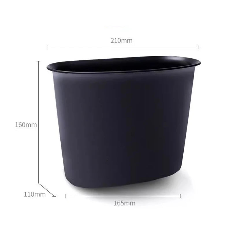 Leak-Proof Car Garbage Can Small Size Multipurpose Leak-Proof Garbage Container Storage Organizers Automotive Garbage Cans Oasis Select