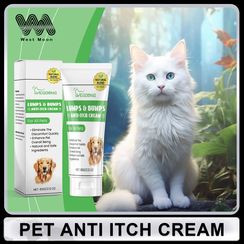 Herbal Pet Skin Care Cream Relieve Itching Long Lasting Moisturizing Make Pet Skin Soft Smooth Gentle Repair Formula Cream 60g Oasis Select Default Title