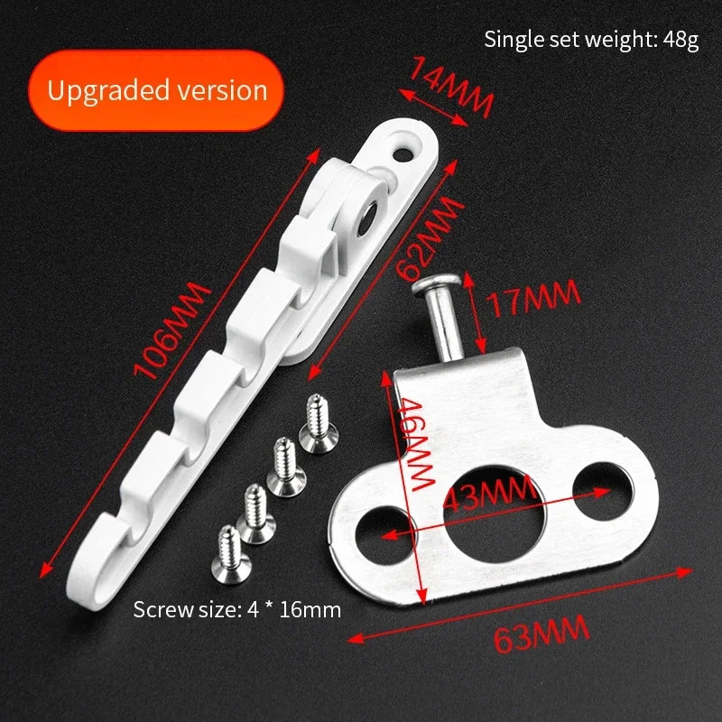 New Inner Window Limiter Latch Position Stopper Casement Wind Brace Home Security Door Windows Sash Lock Child Safety Protection Oasis Select Default Title