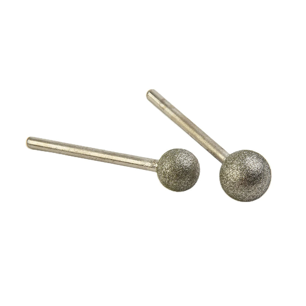 6-Piece Round Ball Burr Set 4–12mm | Abrasive Mounted Points Abrasive Burr Bit Set Oasis Select
