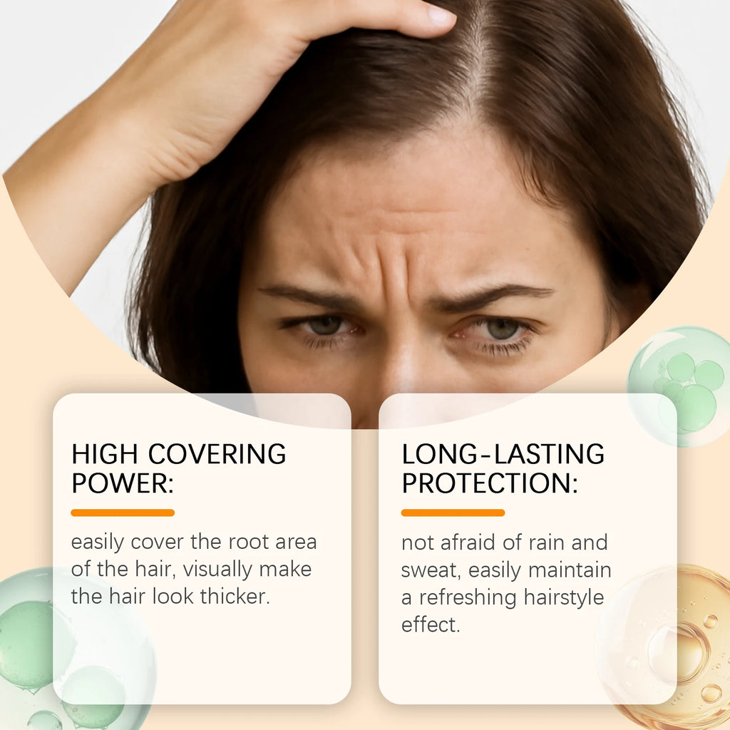 HOEGOA Waterproof Hair Concealer – Root & Hairline Coverage 50g Hair Root Concealer Oasis Select