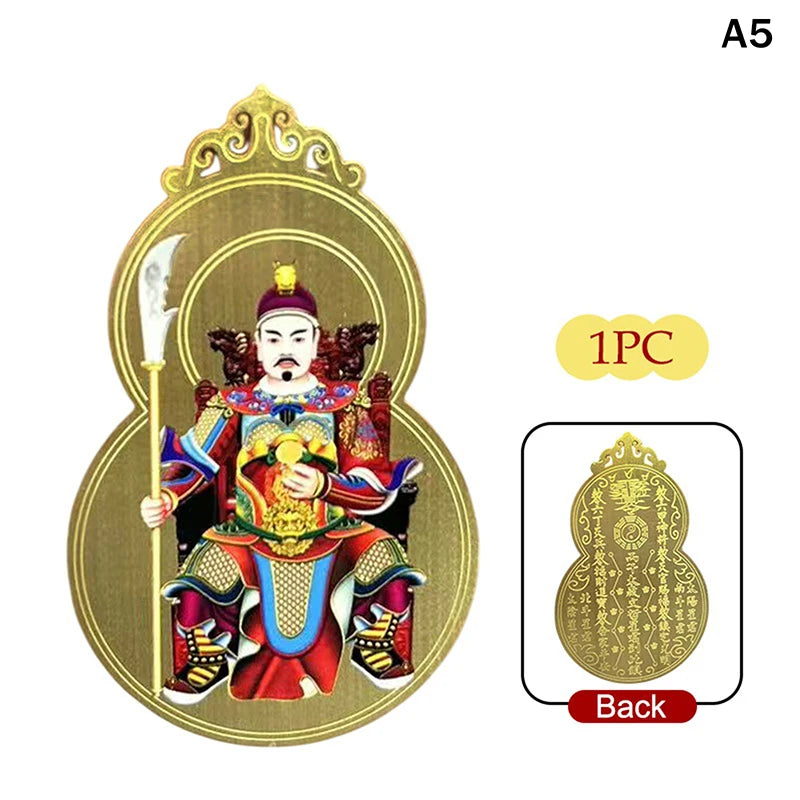 2026 Tai Sui Amulet Card for Horse Year Feng Shui Taisui Prayer Gold Card Portable Wealth Health Good Luck Protective Gift Oasis Select A5