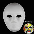 DIY Paper White Masks Create Artistic Craft From Theater And Halloween Costumes Party Masquerade Kids Painting Toy Oasis Select 1