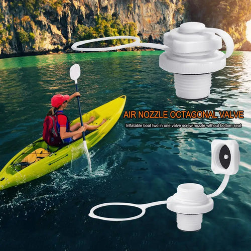Anti-Leak Boat Air Valve Pump Adapter – Kayak, Airbed & Raft Boat Valve Adapter Oasis Select United States