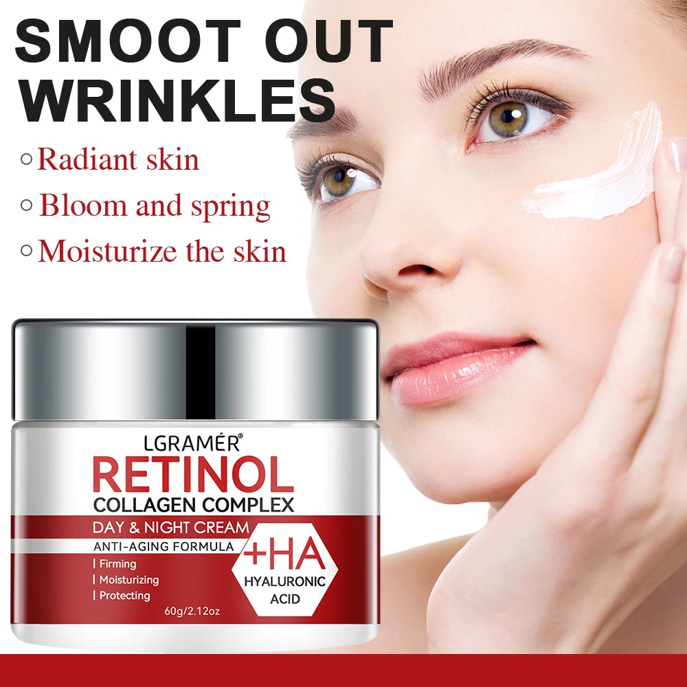 Retinol Lifting Firming Cream Collagen Wrinkle Remover Face Cream For Moisturizer Whitening Brighten Skin Products Oasis Select