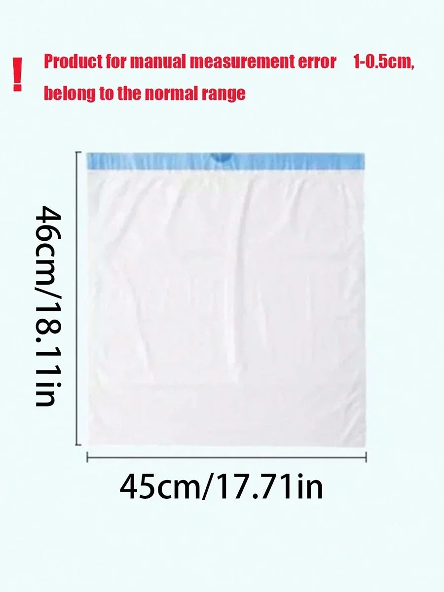 15pcs/roll Thick Trash Bags, Tear-Off Drawstring Trash Can Liners,For Home, Kitchen, Restaurant, Living Room, Garbage Sorting Oasis Select