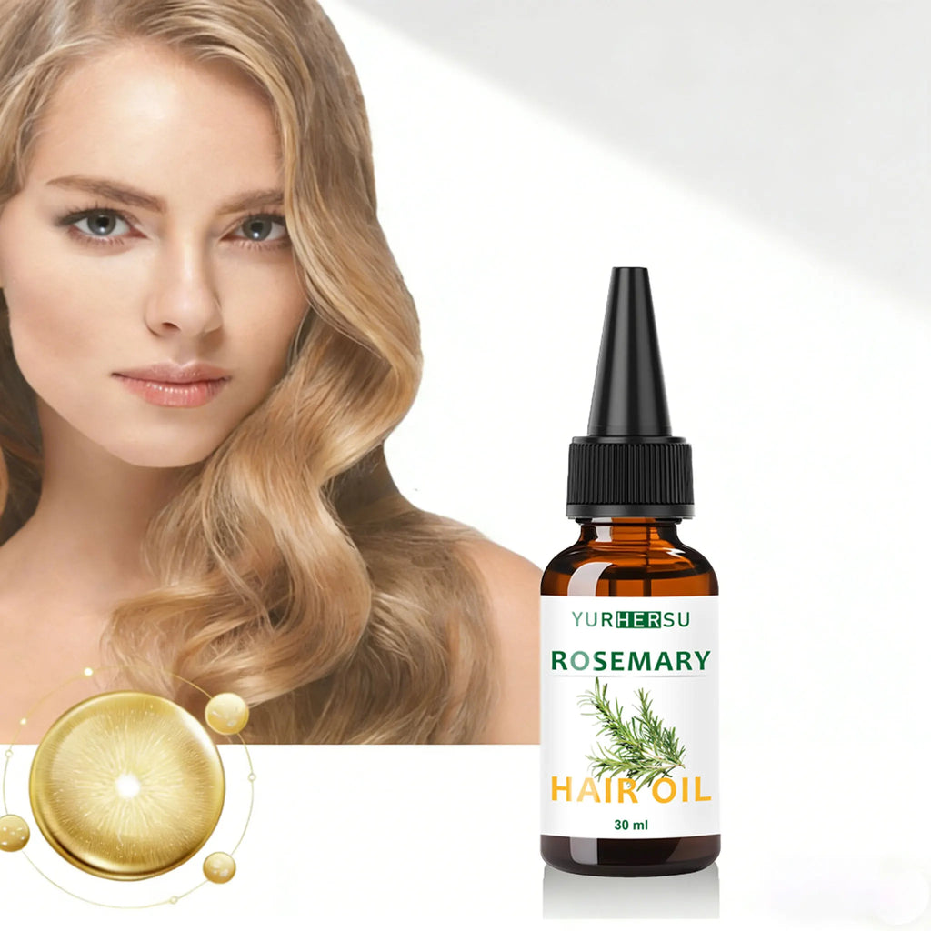 YURHERSU Pure Rosemary Hair Oil – Scalp & Hair Growth Oil Rosemary Hair Oil Oasis Select