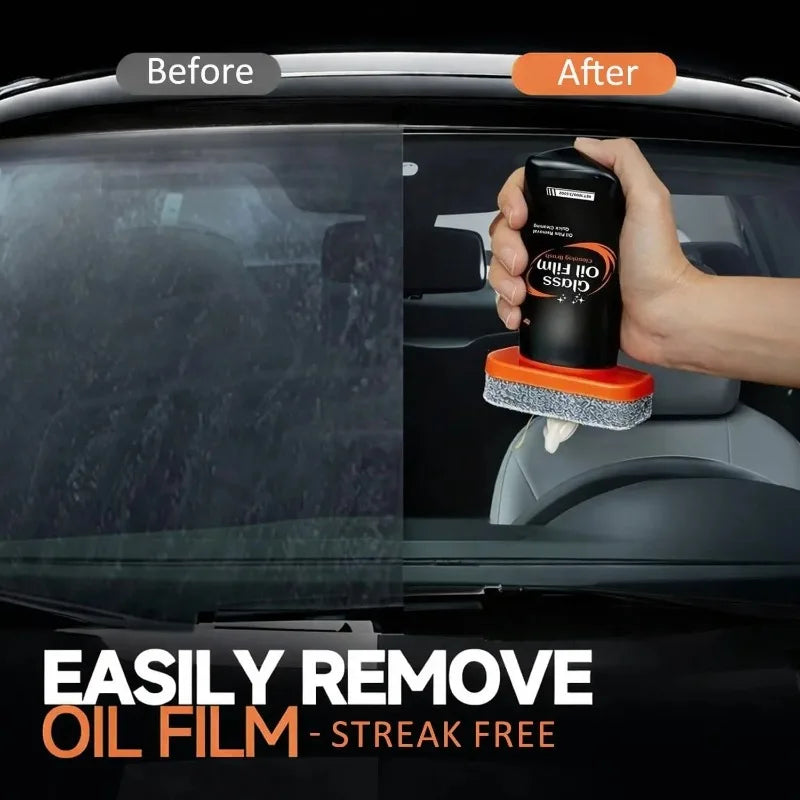Anti Fog Auto Glass Windshield Cleaner 100g Car Windshield Glass Water Rain Repellent Car Oil Film Removal Hydrophobic Cleaner Oasis Select