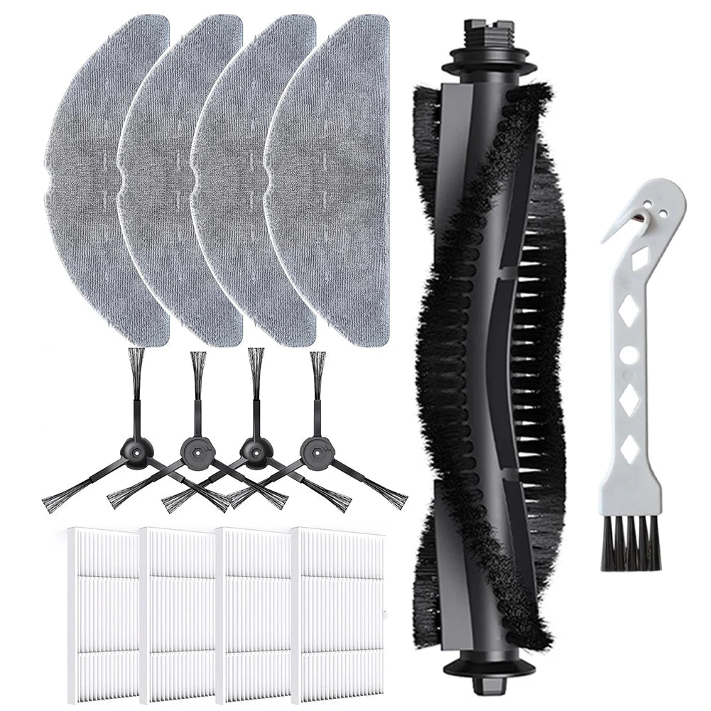 Replacement Main Side Brush Filter Mop Cloth Kit For Lubluelu B40 / B40 Plus Vacuum Cleaner Accessories Oasis Select