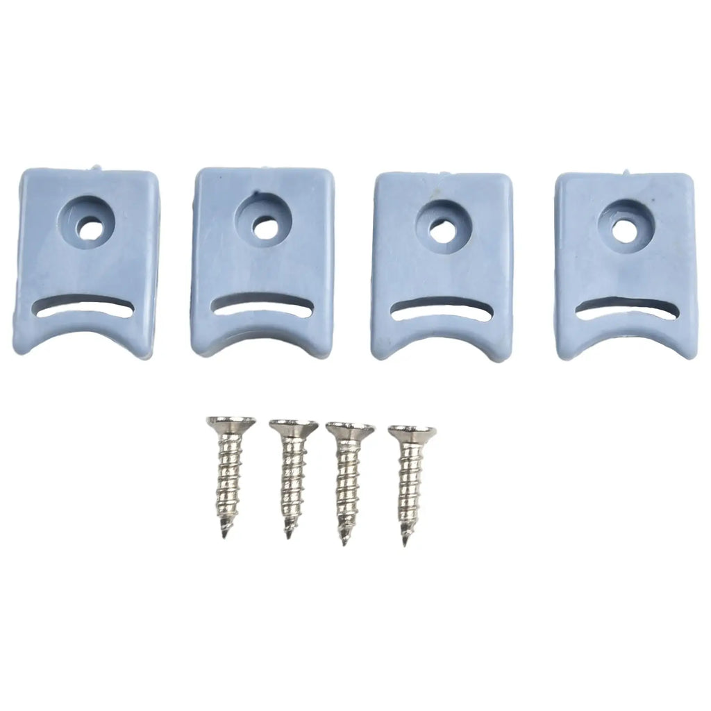 4-Pack Shower Door Pulley Stops & Bumpers | Top & Bottom Shower Door Bumpers Oasis Select