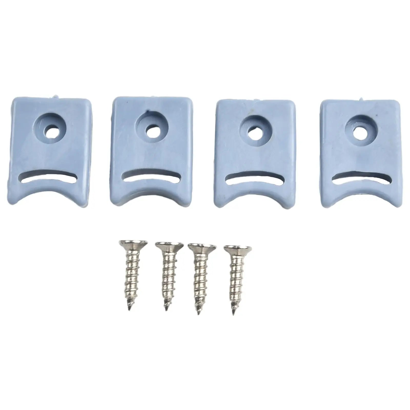 4-Pack Shower Door Pulley Stops & Bumpers | Top & Bottom Shower Door Bumpers Oasis Select