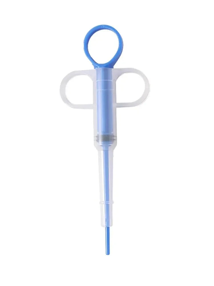 1PC Pet Propulsive Silicone Drug Feeder Tablet Liquid Comfortable Dog And Cat Universal Safe, Easy To Clean And Use Repeatedly Oasis Select Blue
