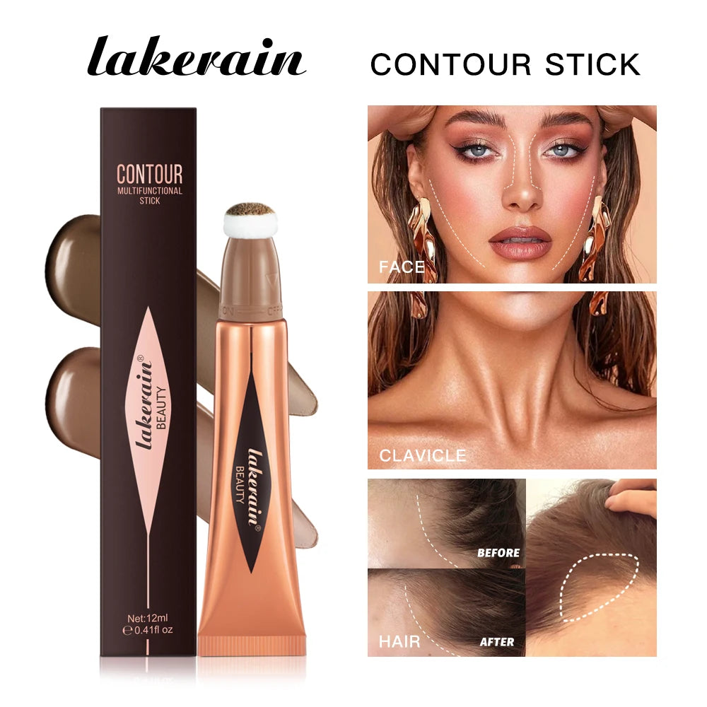 Liquid Contouring Highlighter Stick Matte Brightening Primer Highlighter Nose Shadow Silhouette Small V Face Blush Highlight Oasis Select