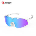 X-TIGER Children's Cycling Glasses UV400 Protection TR90 Ultralight MTB Bike Outdoor Sports Sunglasses Windproof Sun Visor Oasis Select X-CYJ-MSD07 MULTI