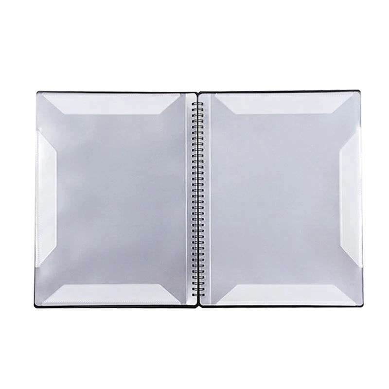 New Flexible 20 Pages Piano Music Score Folder A4 Music Book Clip Sheet Note Folder Piano Paper Sheets Music Binder For Practice Oasis Select