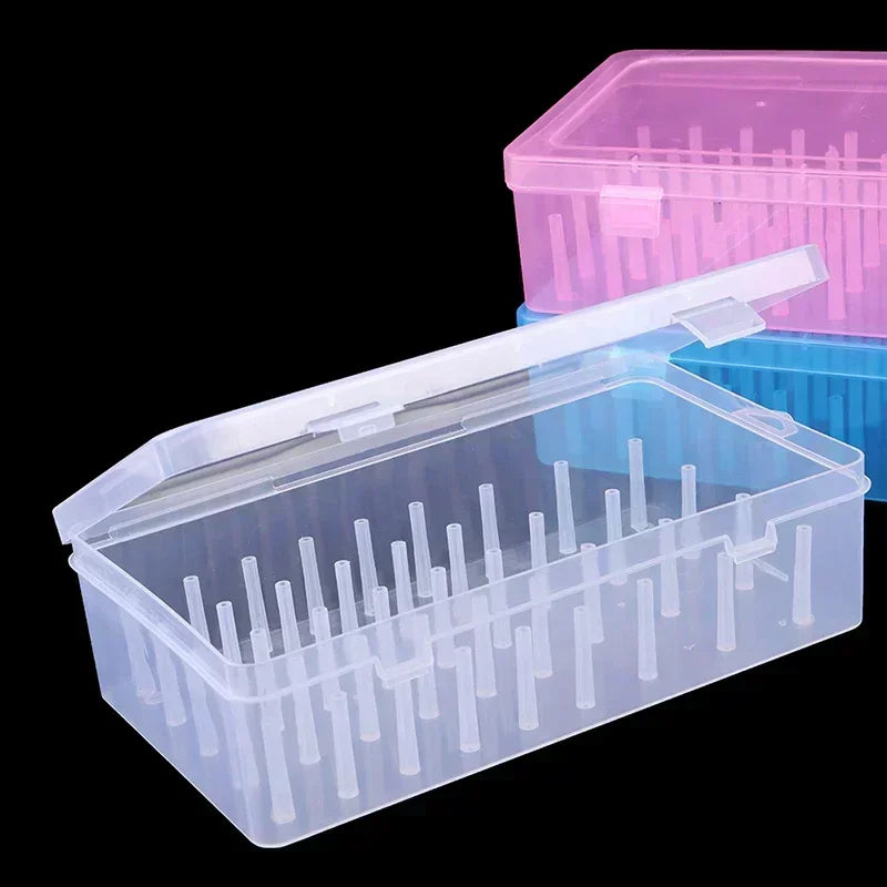 New Sewing Thread Box 42 Pieces Spools Bobbin Carrying Case Container Holder Craft Spool Organizing Case Sewing 24 Spools Oasis Select