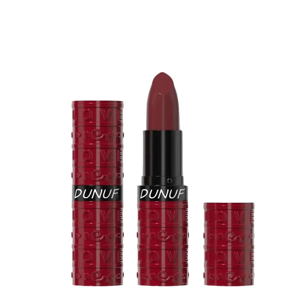 DUNUF Velvet Matte Lipstick – Waterproof & Long-Lasting, 3 Shades