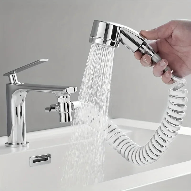 New Faucet extender external shower head bathroom faucet adapter attachment washbasin faucet external shower head set Oasis Select