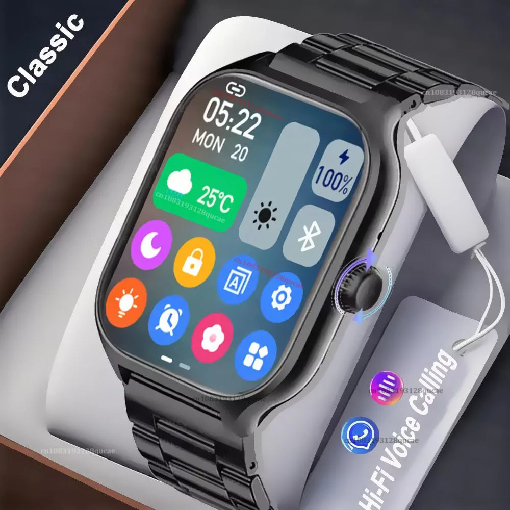 Ola Esporte Smart Watch 2.01" HD Bluetooth Fitness Tracker