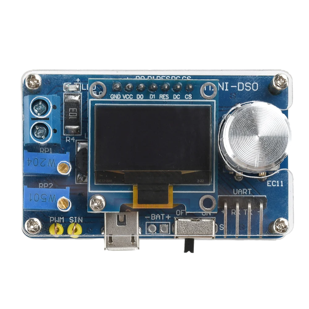 DC 5V DIY Mini Digital Oscilloscope Electronic Kit STC 0.96 Inch DIY Soldering Project Practice Solder Assembly Oasis Select
