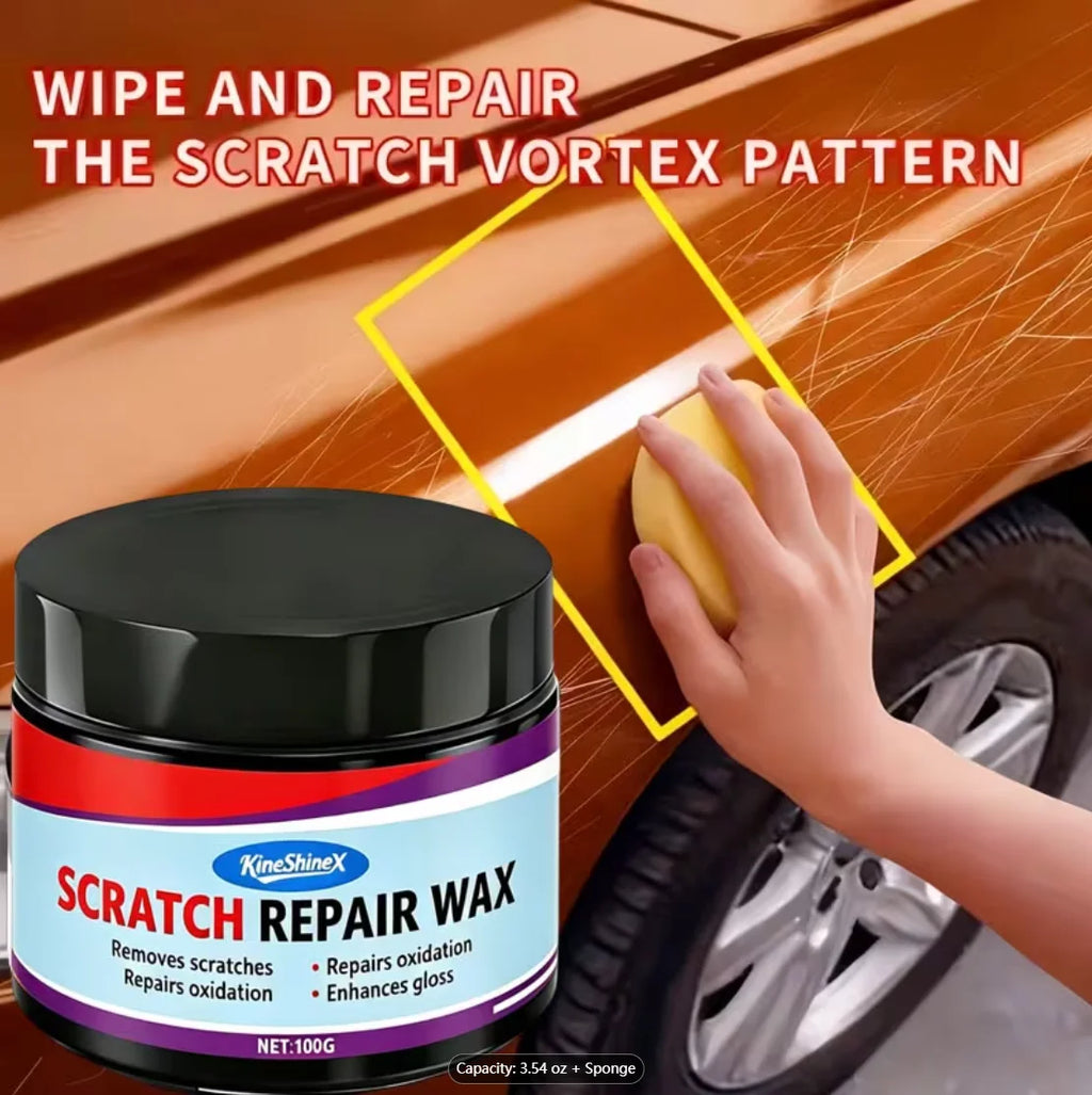 Professional Scratch Repair Wax | Fast-acting scratch remover for multiple surfaces. Suitable for cars, motorcycles, furniture a Oasis Select Default Title
