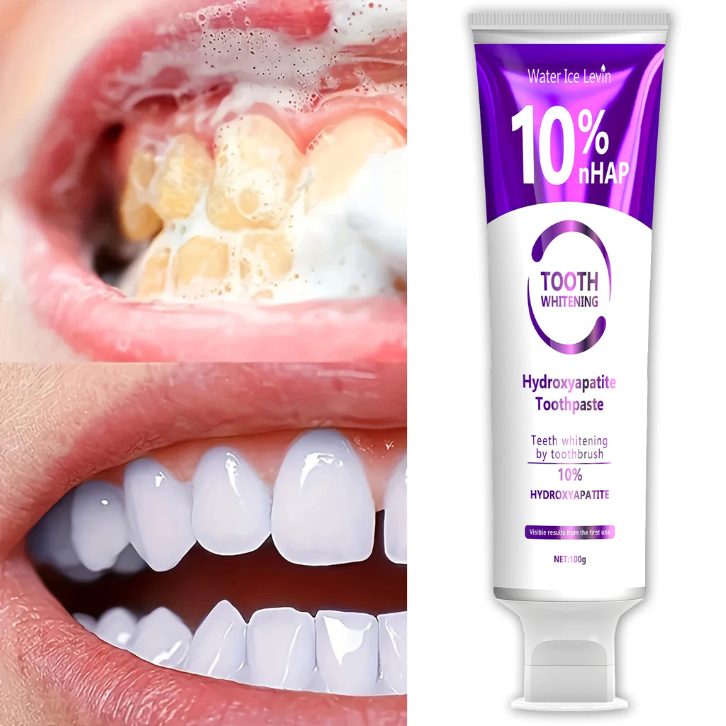 Oxide Teeth Whitening Hydroxyapatite Toothpaste Toothbrush for Whitening Teeth 10% Hydroxyapatite Visible Results Upon First Use Oasis Select