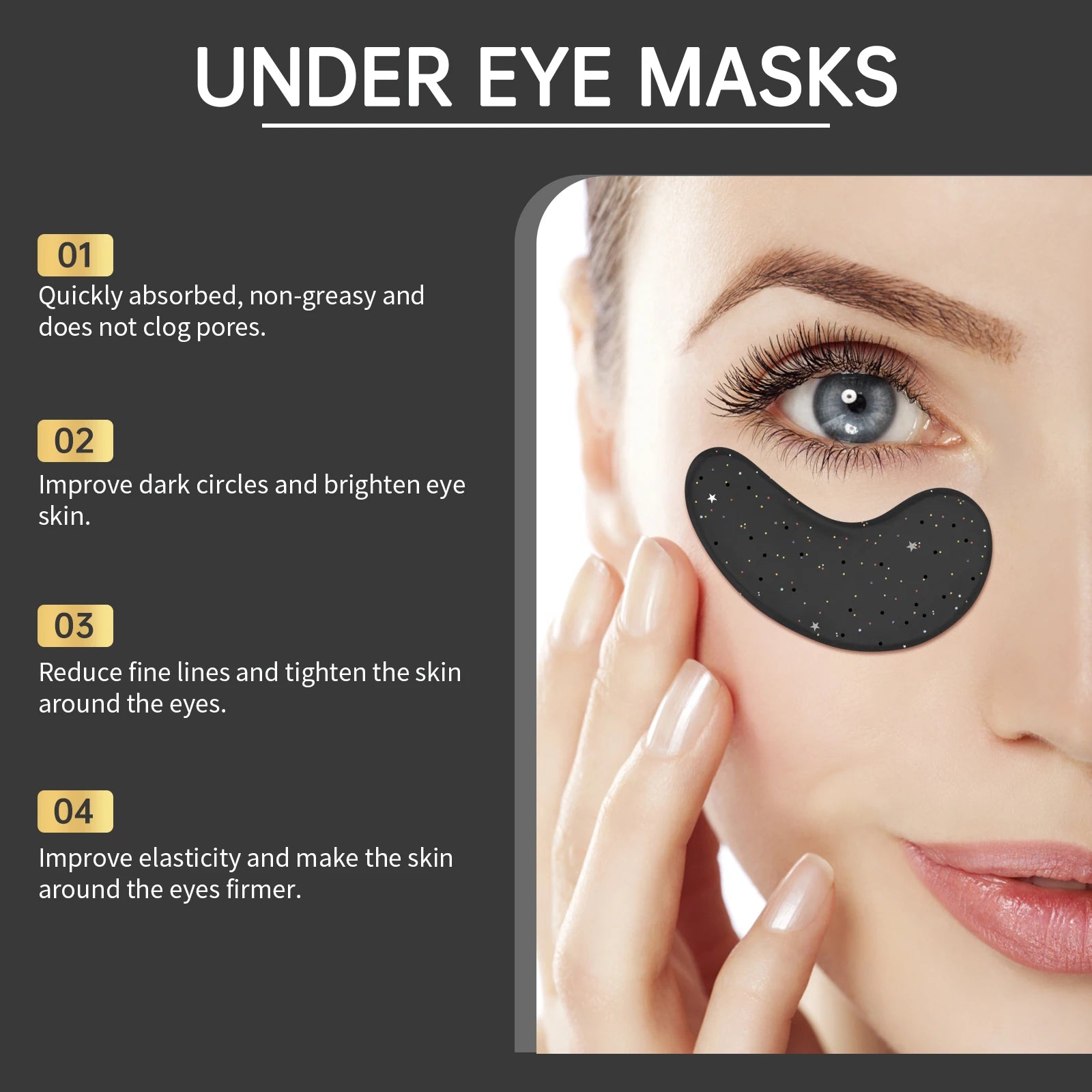 Hoygi Day & Night Under Eye Masks – Puffiness & Dark Circles Under Eye Mask Oasis Select
