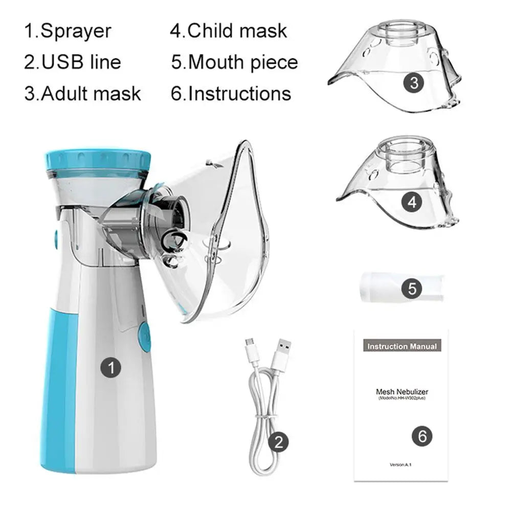 2-in-1 Mini Nano Mist Sprayer – Facial Steamer & Humidifier