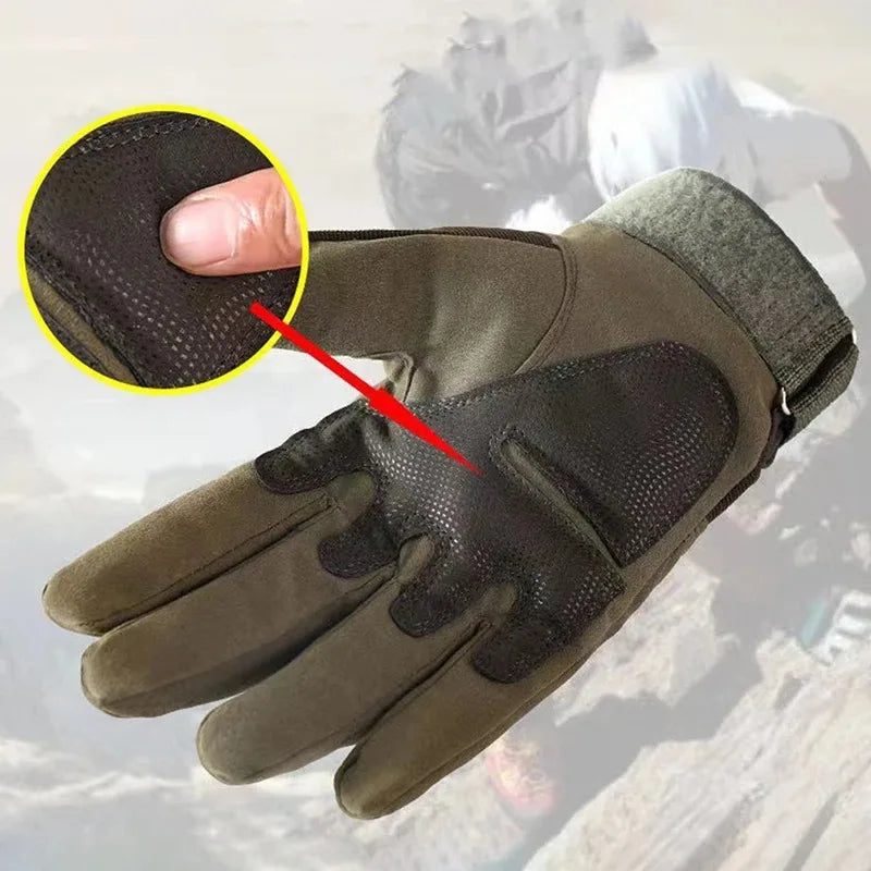 Full Finger Tactical Gloves – Cycling, Climbing & Outdoor Sports