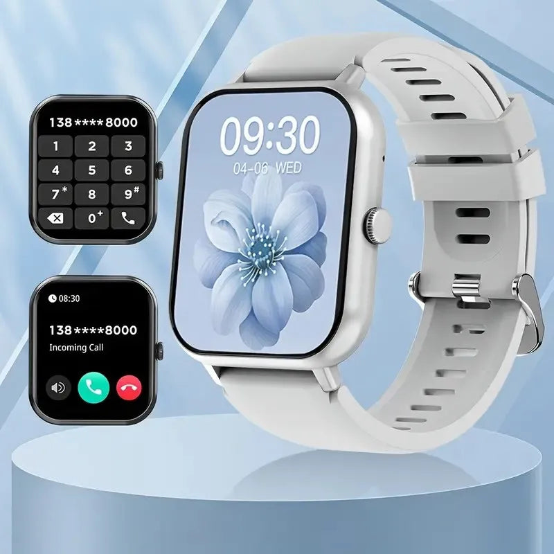 Smartwatch 1.83" Touch Screen – Calls, 100+ Sports & Heart Rate