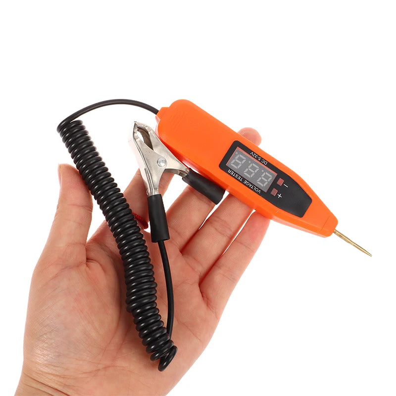 5V-32V Auto Electrician Probe Instrument, AC Voltage Indicating Car Electrical Circuit Test Pen Oasis Select