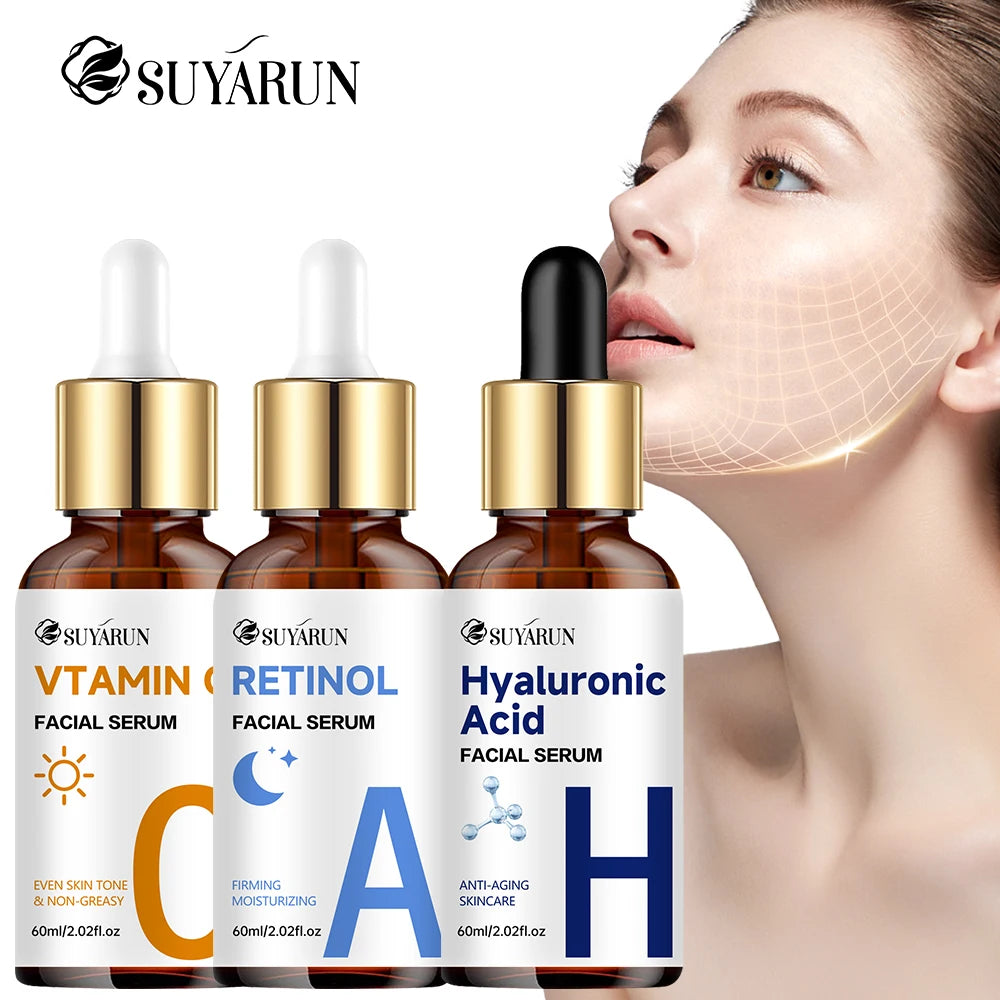 SUYARUN Vitamin C + Retinol + Hyaluronic Acid Serum Duo