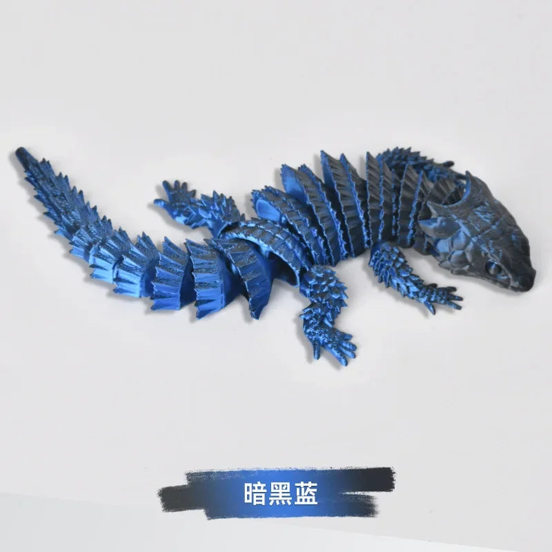 3D Printed Lizards, Home Office and Vehicle Decorations, Landscaping Figurines, Gifts Home Decorative Children's Gift Oasis Select dark blue