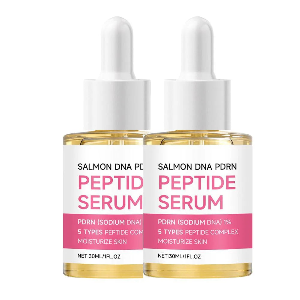 Salmon DNA Pdrn Peptide Serum Moisturizing Firming Lifting Revitalizing Brightening Smoothing Repair Facial Serum Oasis Select 2PCS