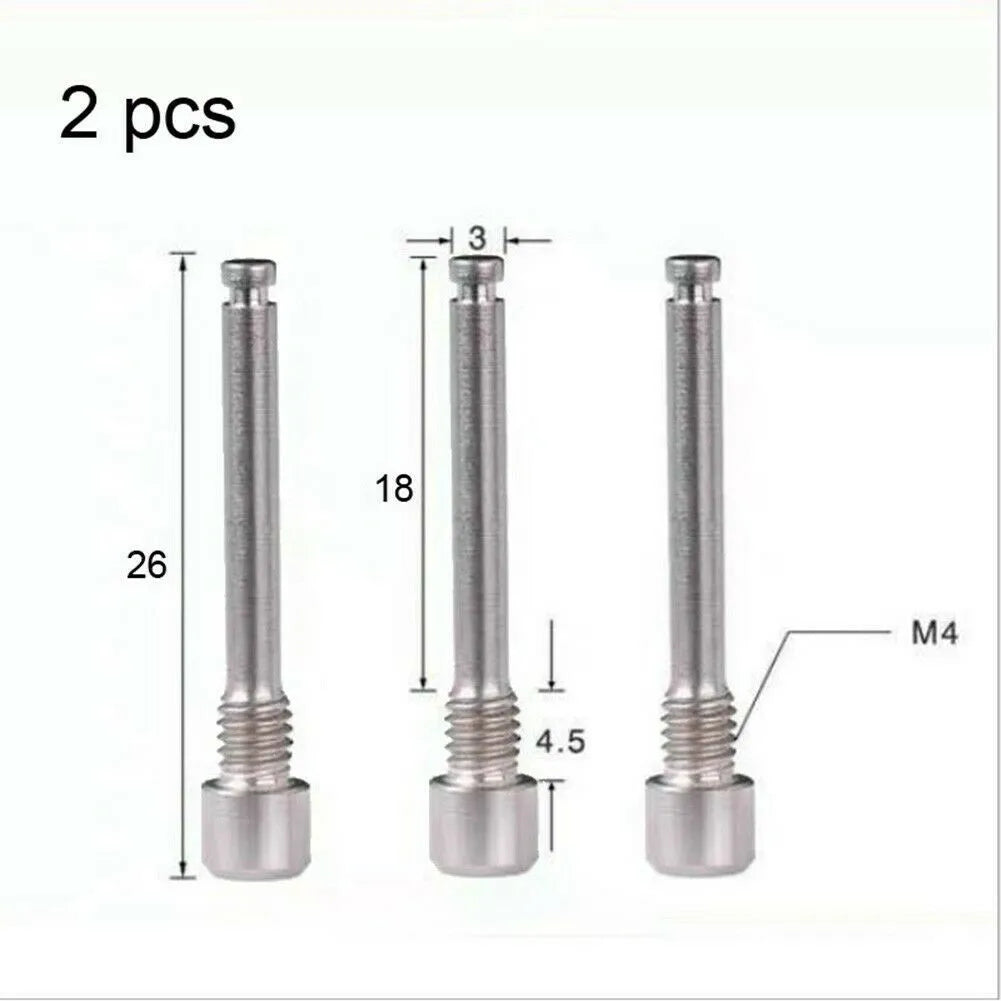 Brake Titanium Bolt Pin Inserts Screw Screw Titanium Bolts 1 Pair 2-4N.M Bicycle Disc Hot New Quality Material Oasis Select