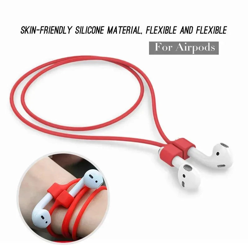 1-5pcs for AirPods Magnetic Silicone Anti-lost Neck Strap Wireless Earphone String Rope Headphone Cord Earphone Accessories Oasis Select