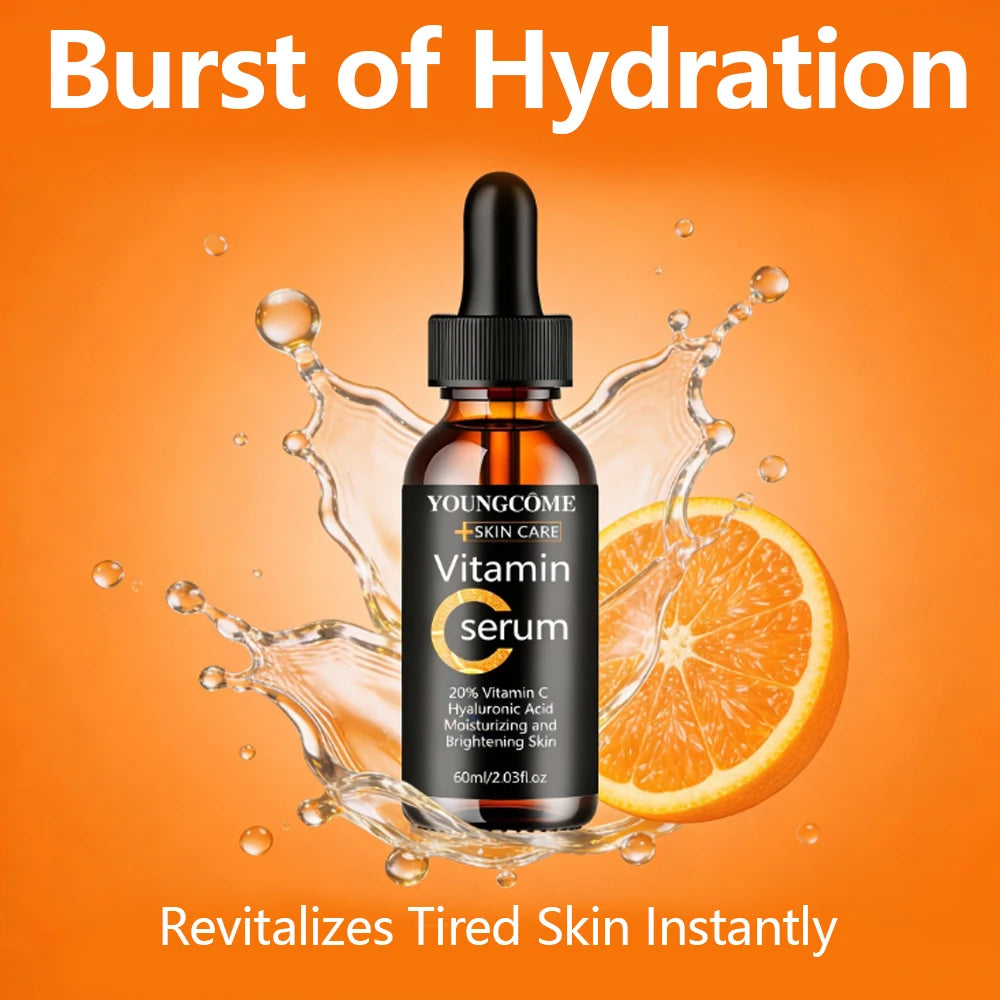 Vitamin C Serum with Hyaluronic Acid – Glow & Firm Skin