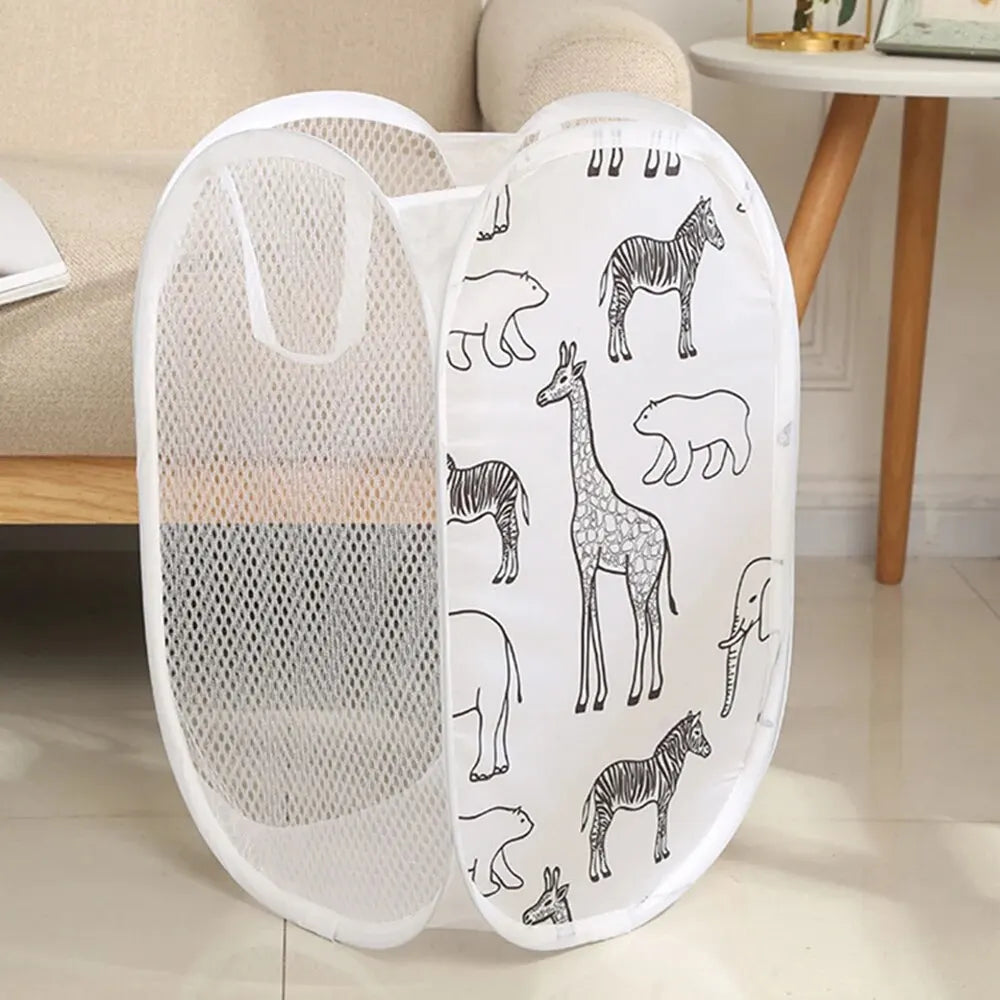Storage Basket Laundry Basket Home Dirty Clothes Basket Organizing Storage Basket Bathroom Dirty Clothes Storage Basket Oasis Select WHITE
