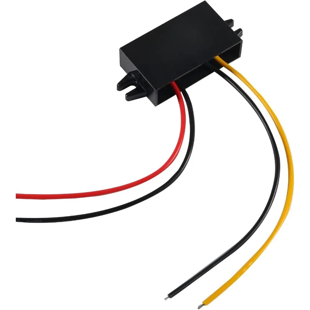 12V To 5V 3A 15W Buck Converter Module DC To DC Regulator Car Power Converter With Wire Interface For Car LED Display Car Radio Oasis Select