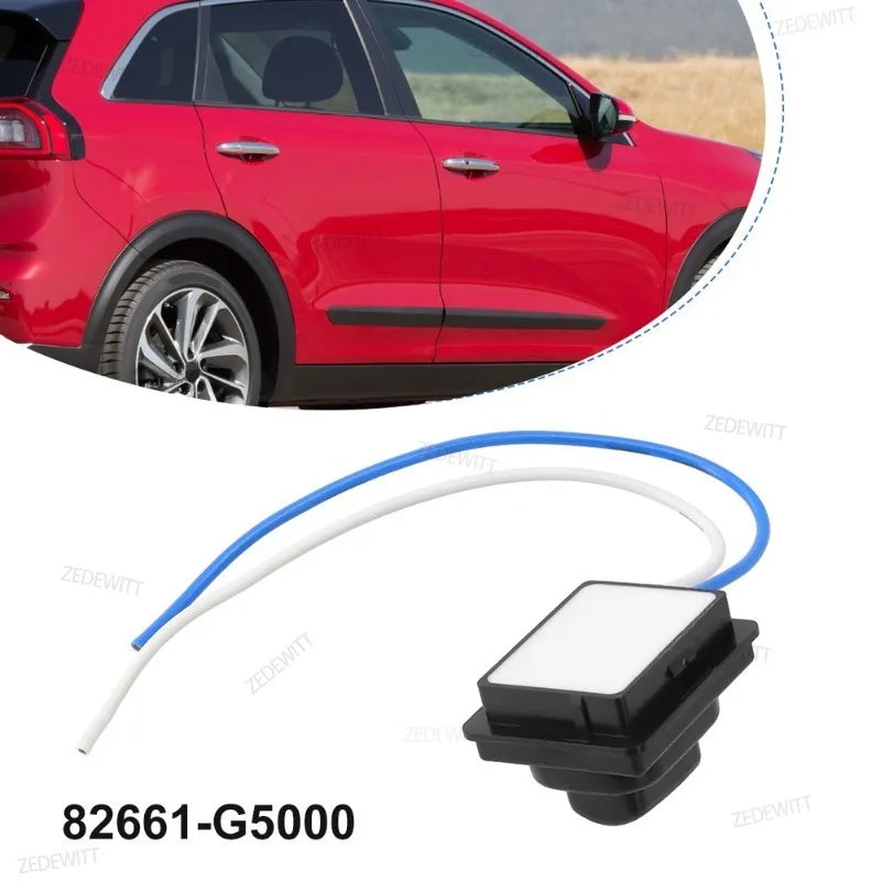For KIA NIRO 2016-2021 Premium Front Right Side Door Handle Small Button Switch Unit Direct Fit OEM 82661 G5000 Car Replacement Oasis Select