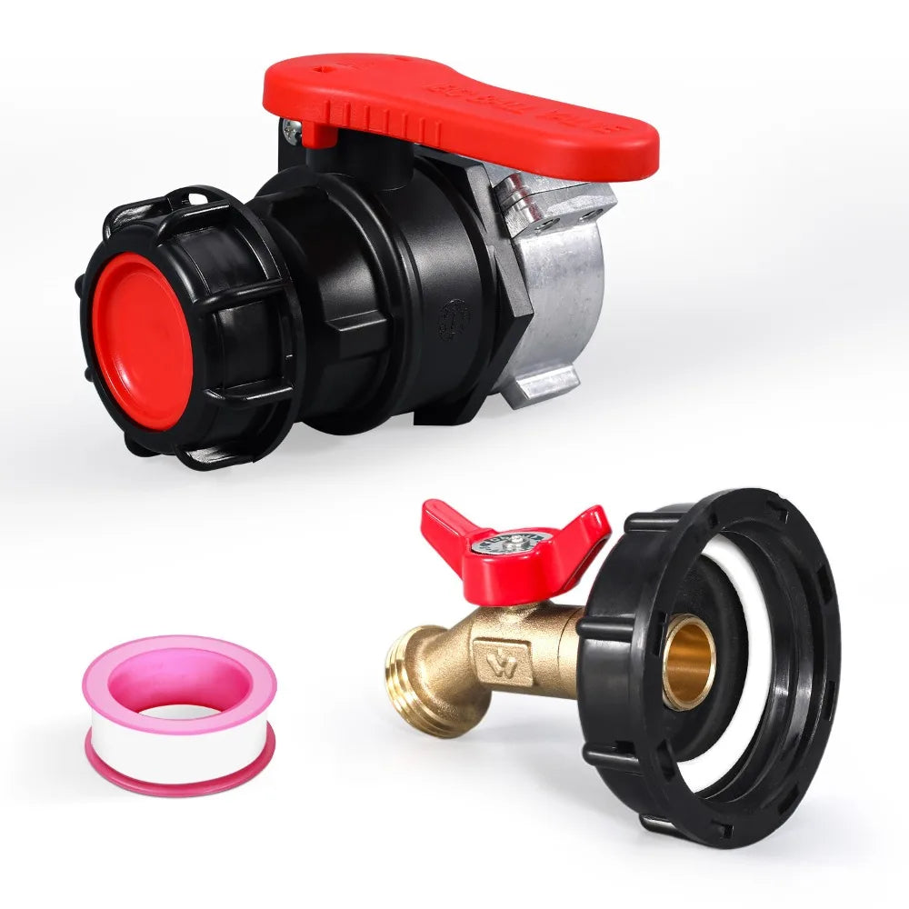 IBC Tote Adapter (75 mm) Coarse Thread IBC Tote Valve DN50 Oasis Select