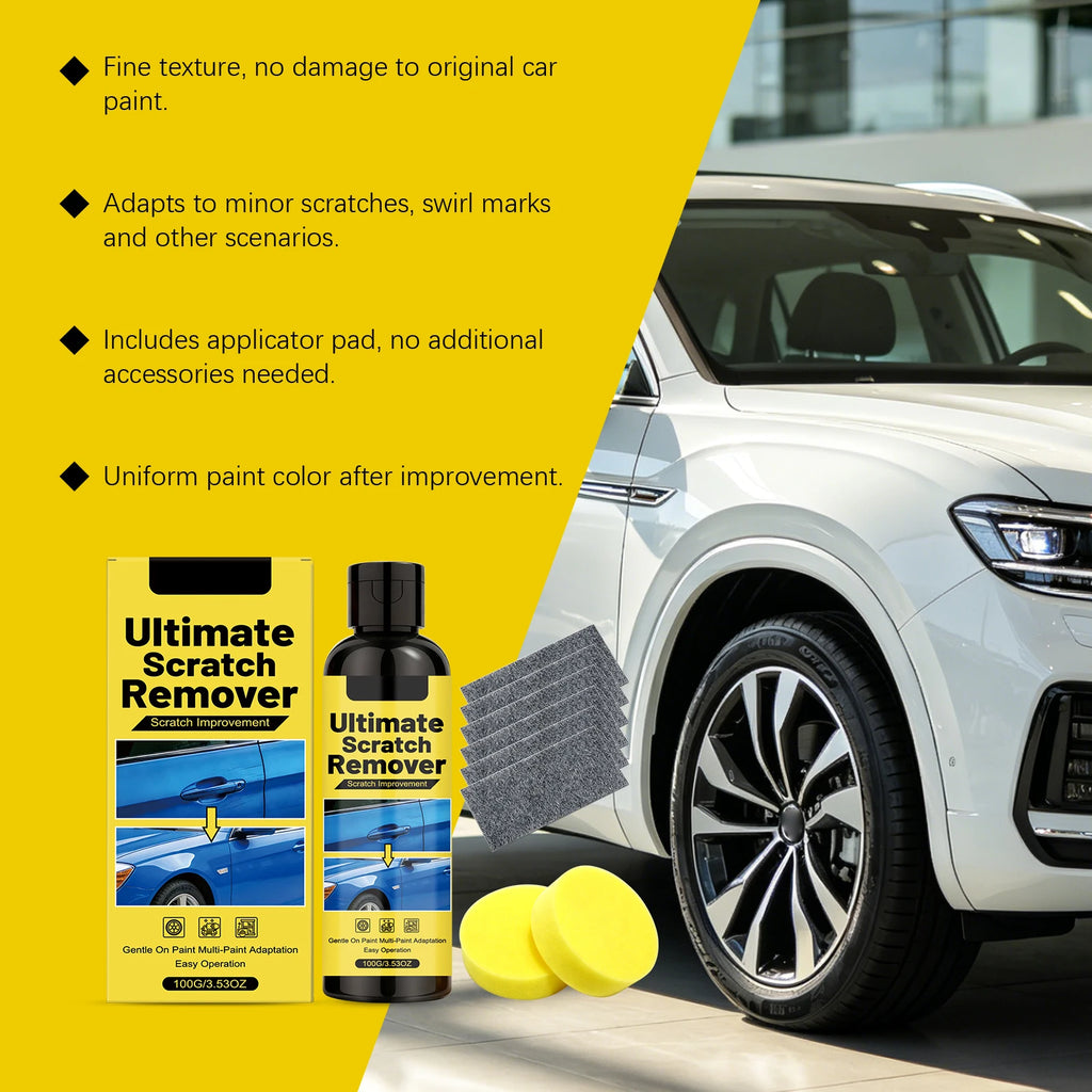 Car Scratch Repair Kit Fix Scratches Restore Paint Shine Auto Body Care Remove Scuffs Restore Gloss Car Detailing DIY Repair Oasis Select