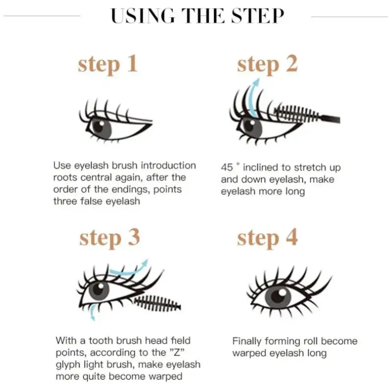 Pudaier 4D Rocket Mascara – Waterproof, Volumizing & Curling