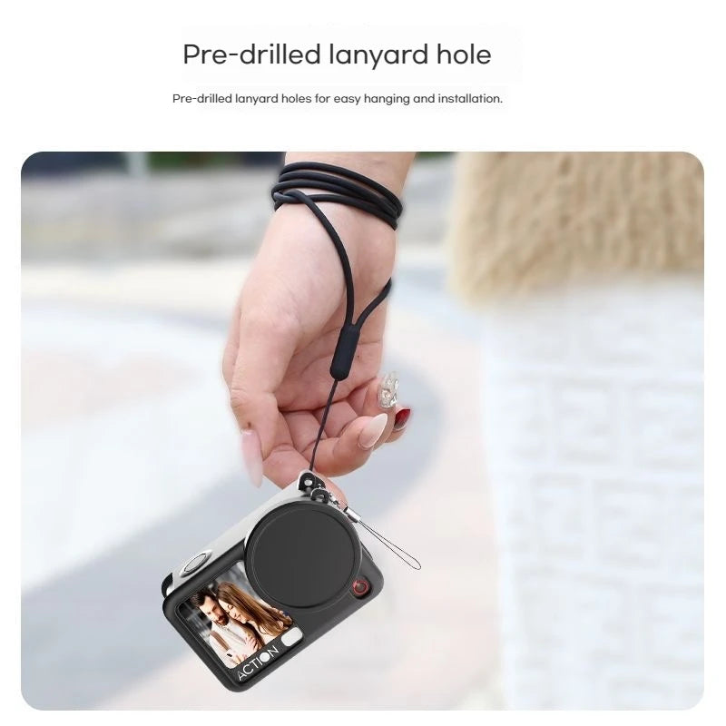 Silicone Case & Tempered Film for DJI Osmo Action 6