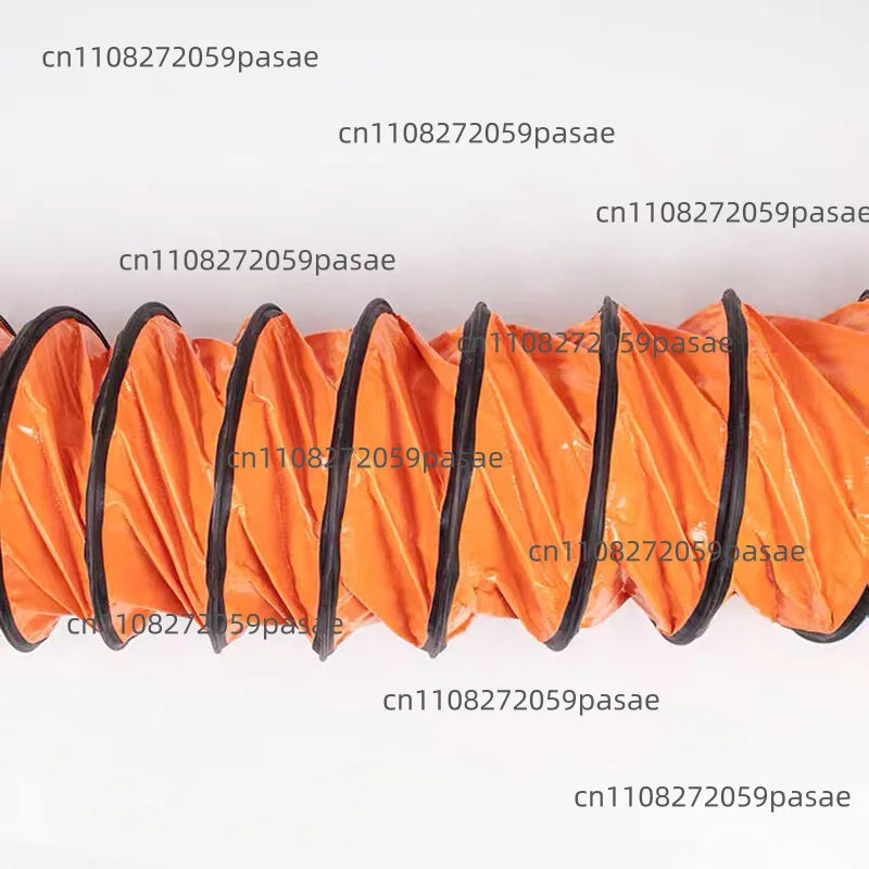New Telescopic Air Duct Mine Paint Ventilation Pipe High Temperature Resistant PVC Canvas Exhaust Fan Hose Oasis Select
