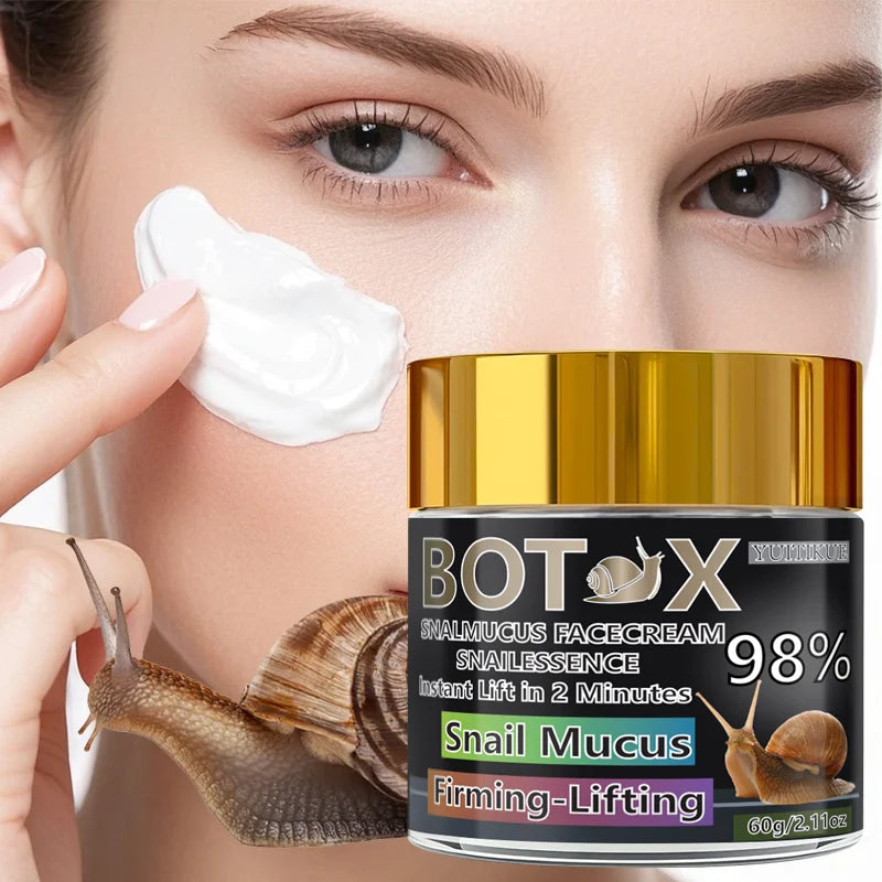 YUITIKUE 98% Snail Mucus Cream – Instant Lift & Firming 60g