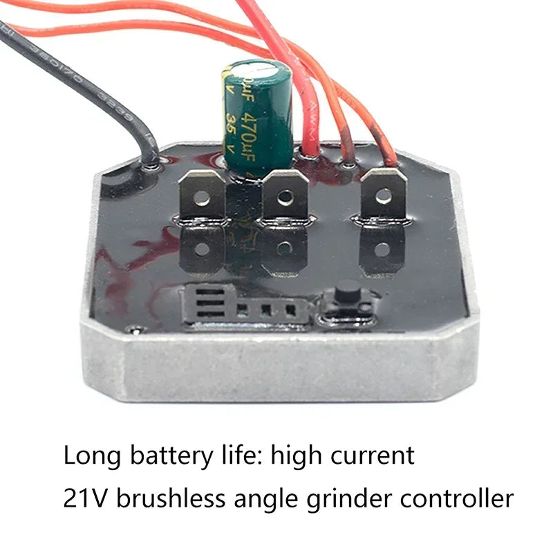5.2*6.2cm Electric Wrench Board Controller Power Tool Motherboard Accessories 60A Brushless Lithium Angle Grinder Control Board Oasis Select