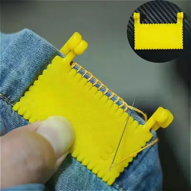 1/3 PCS Precision Sewing Guide Template Tool for Consistent Stitches 3/4/5mm Spacing Fabric Embroidery Leather Craft Oasis Select